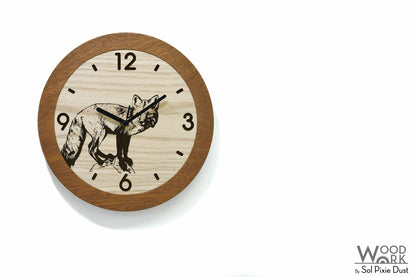 Wooden Round Clocks