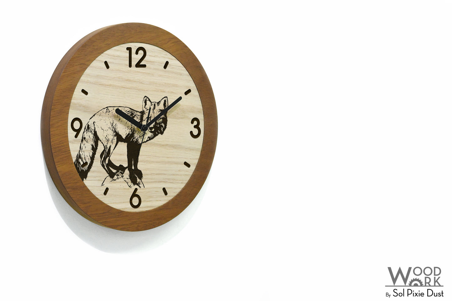Wooden Round Clocks