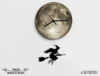 Spooky Halloween - Pendulum Wall Clocks