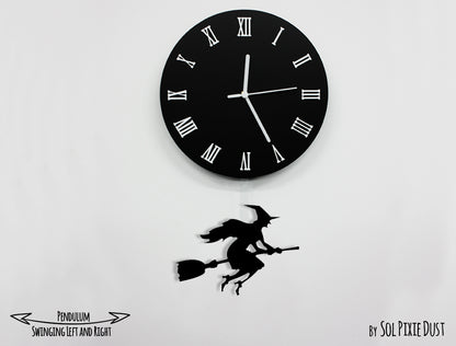 Spooky Halloween - Pendulum Wall Clocks