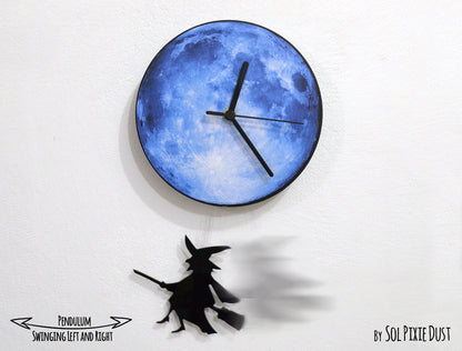 Spooky Halloween - Pendulum Wall Clocks