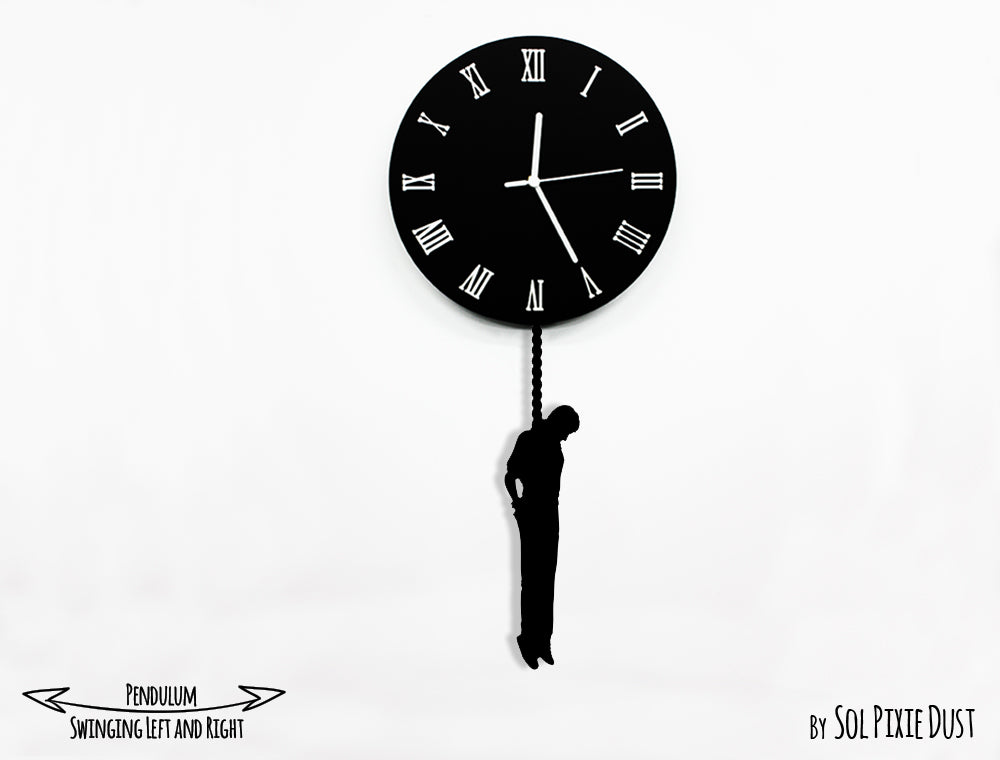 Spooky Halloween - Pendulum Wall Clocks