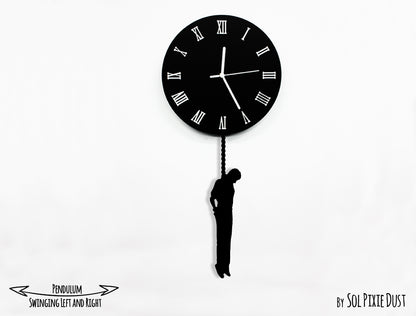 Spooky Halloween - Pendulum Wall Clocks