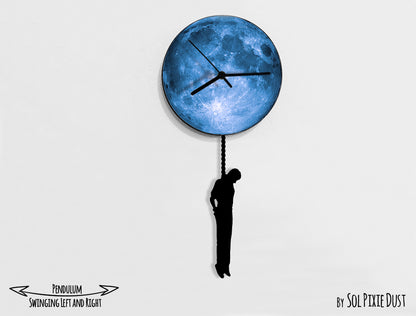 Spooky Halloween - Pendulum Wall Clocks