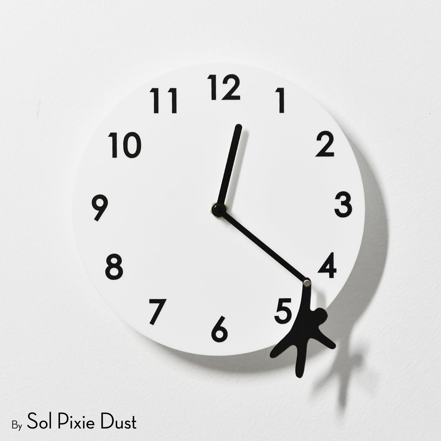 Hanging in Time Wall Clock