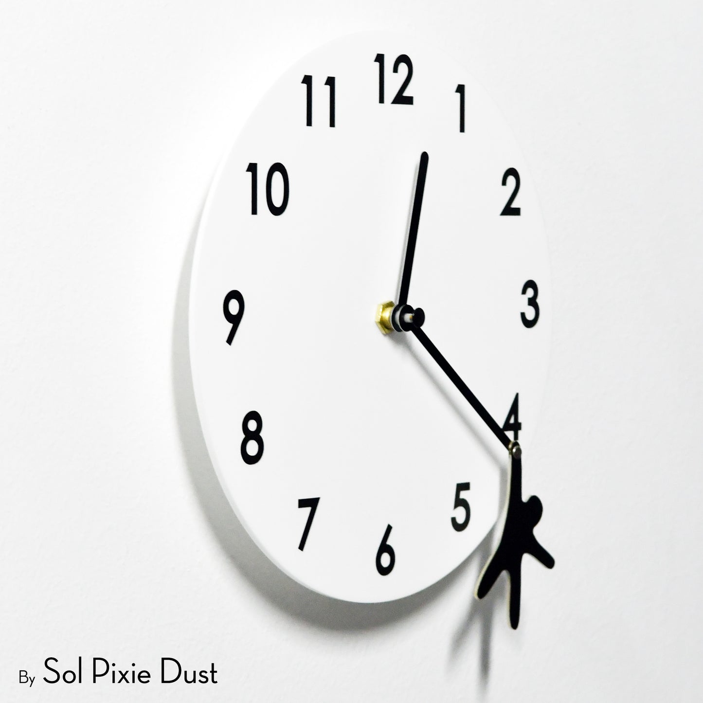 Hanging in Time Wall Clock