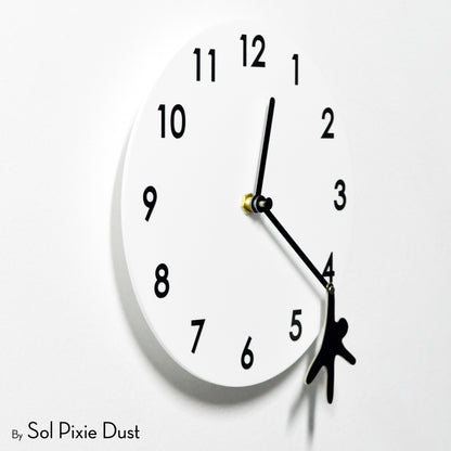 Hanging in Time Wall Clock