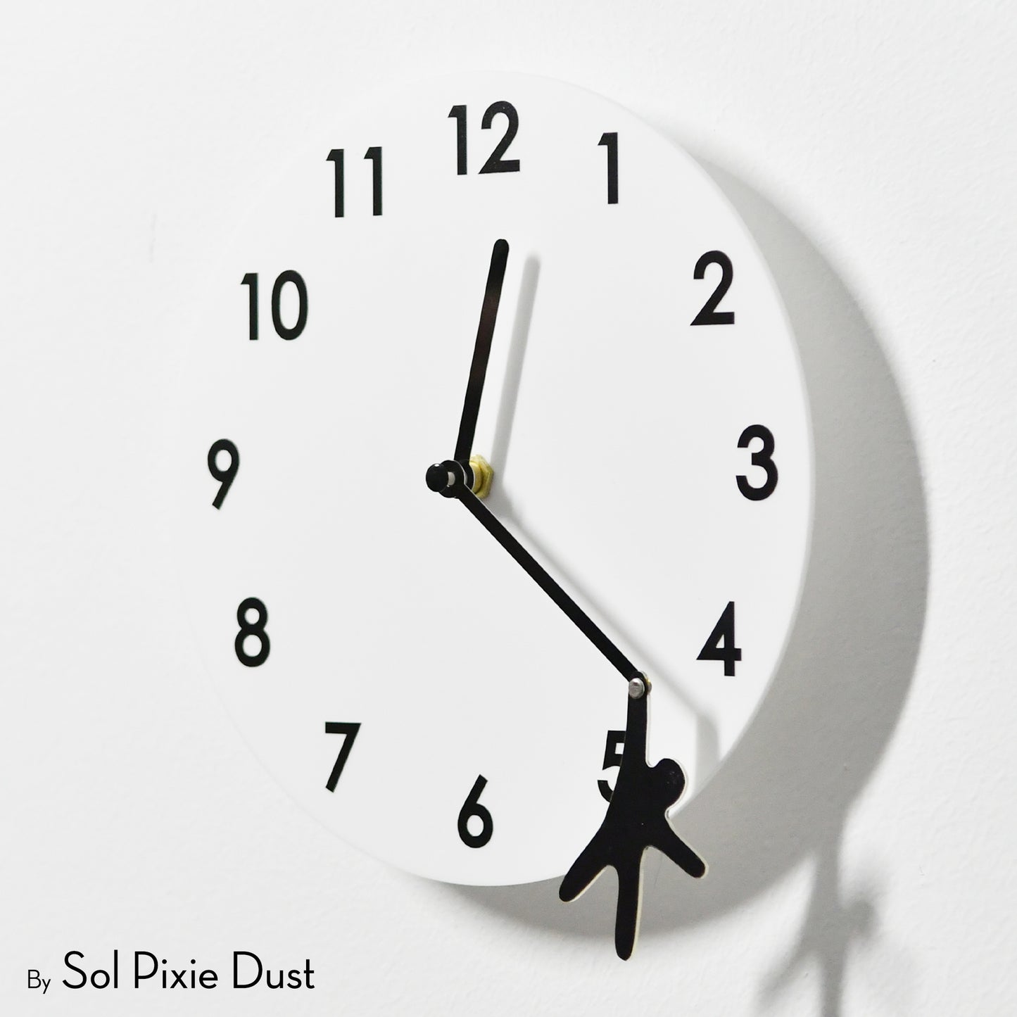 Hanging in Time Wall Clock