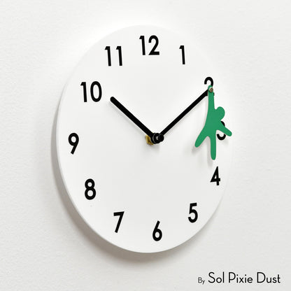 Hanging in Time Wall Clock