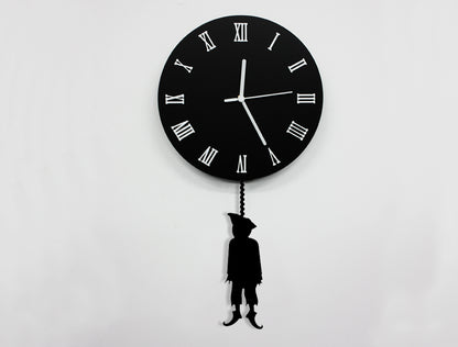 Spooky Halloween - Pendulum Wall Clocks