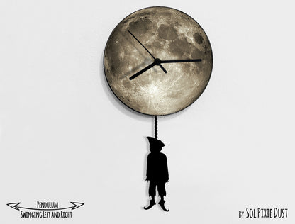 Spooky Halloween - Pendulum Wall Clocks