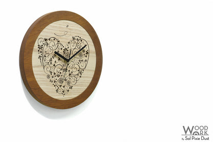 Wooden Round Clocks