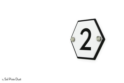 Acrylic Address Plaque - Signs
