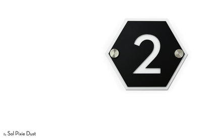 Acrylic Address Plaque - Signs