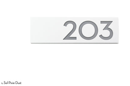 Acrylic Address Plaque - Signs