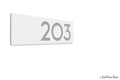 Acrylic Address Plaque - Signs