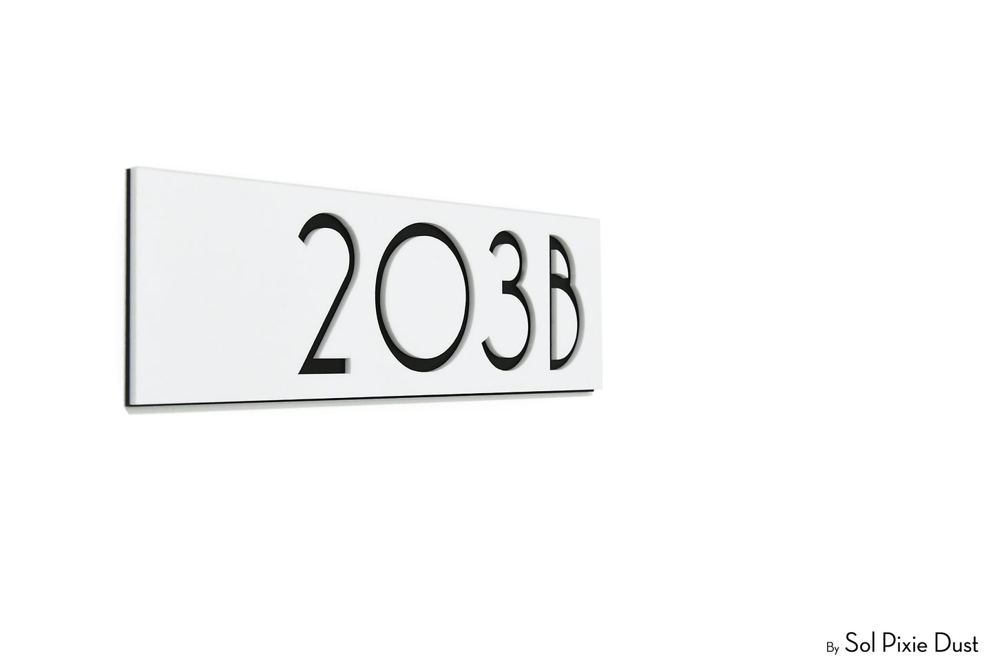 Acrylic Address Plaque - Signs