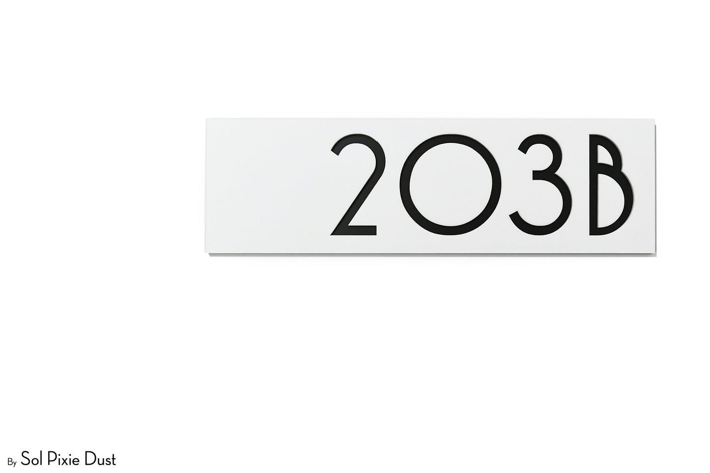 Acrylic Address Plaque - Signs