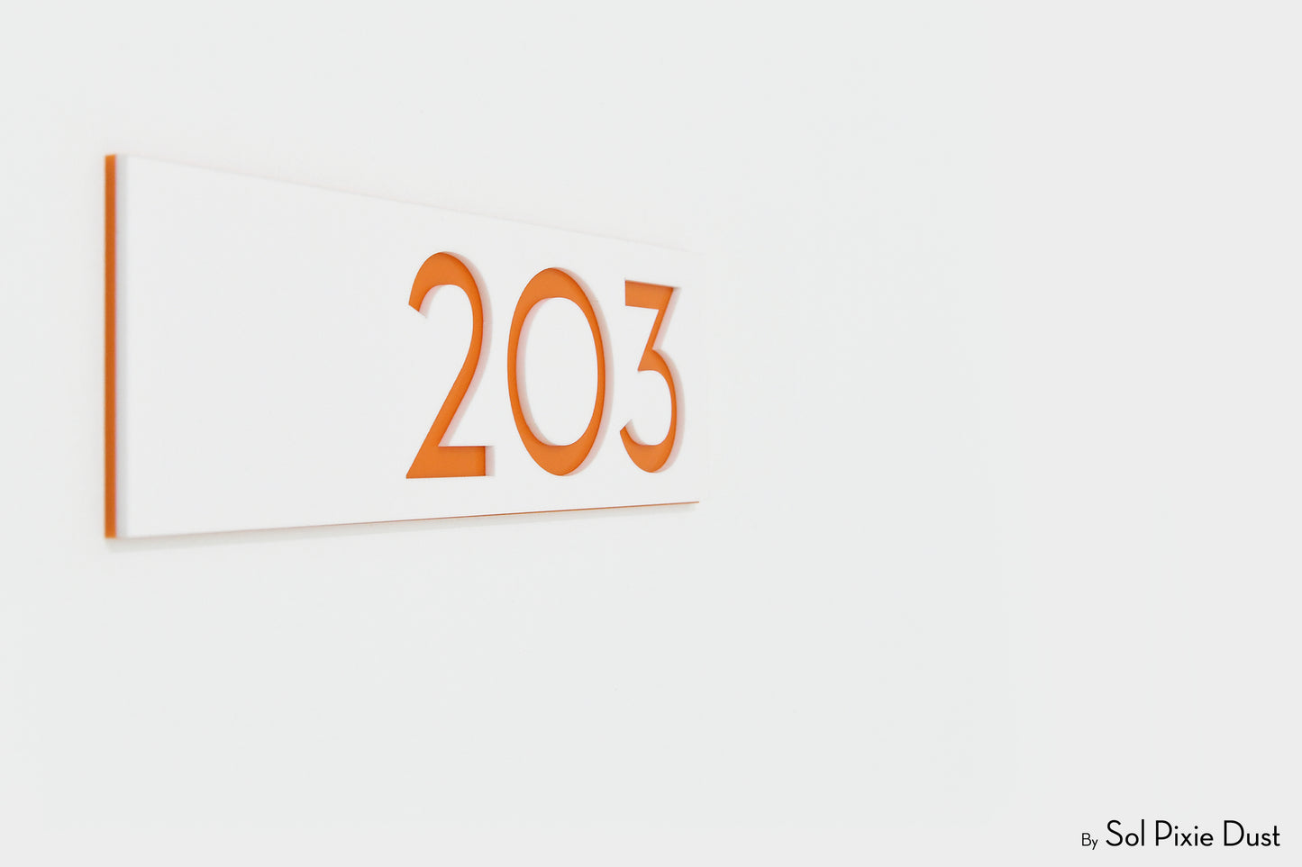 Acrylic Address Plaque - Signs