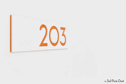 Acrylic Address Plaque - Signs