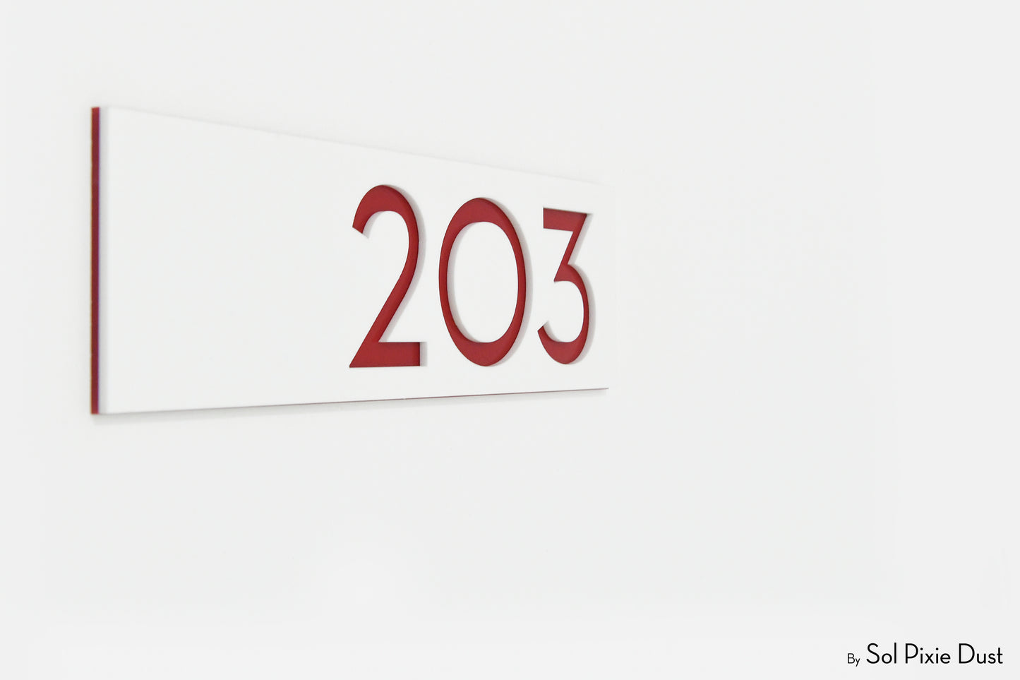 Acrylic Address Plaque - Signs