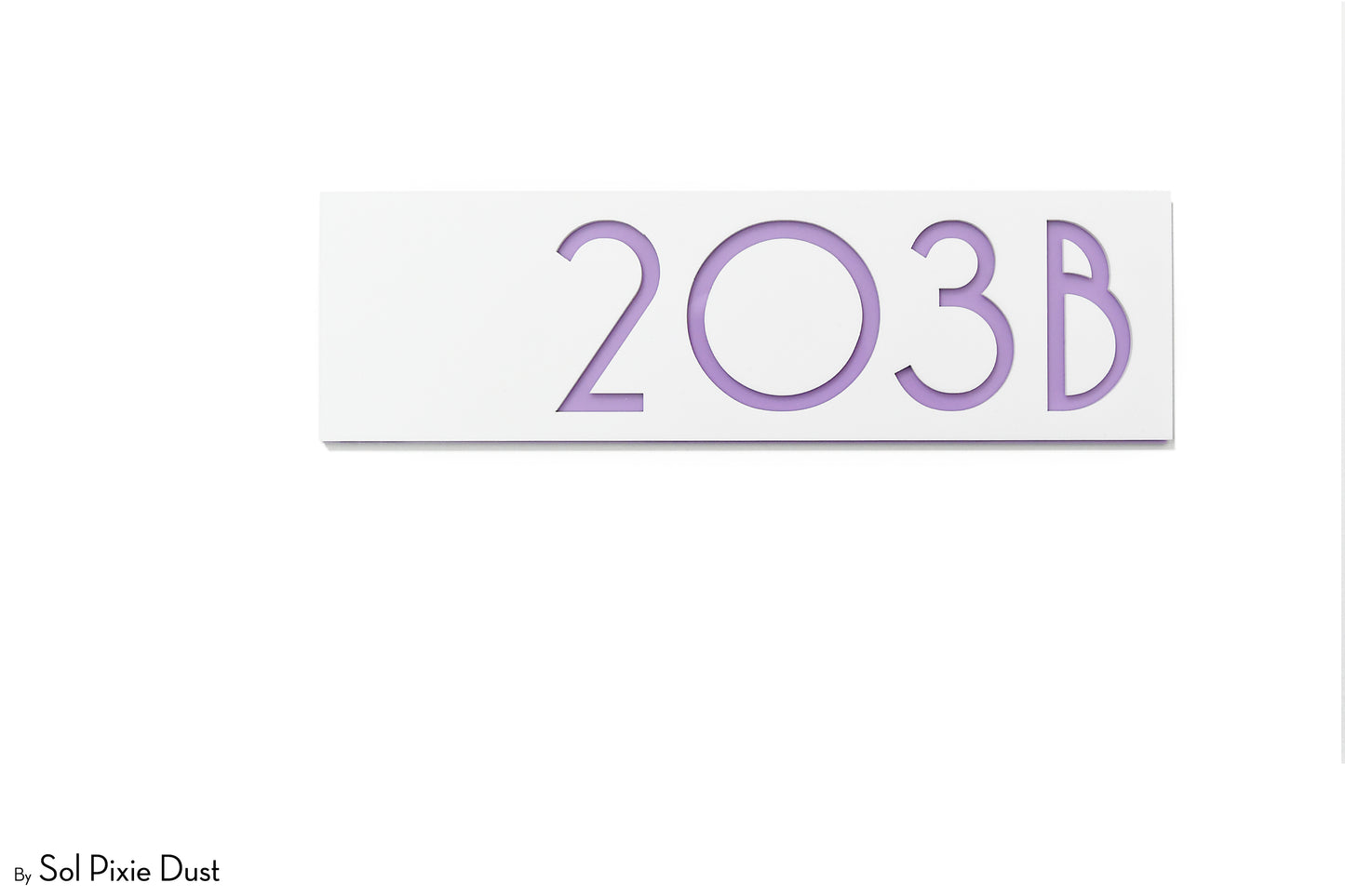 Acrylic Address Plaque - Signs