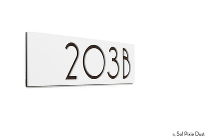 Acrylic Address Plaque - Signs