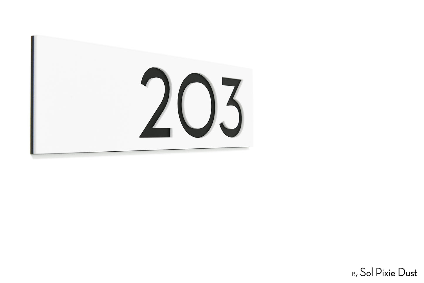 Acrylic Address Plaque - Signs