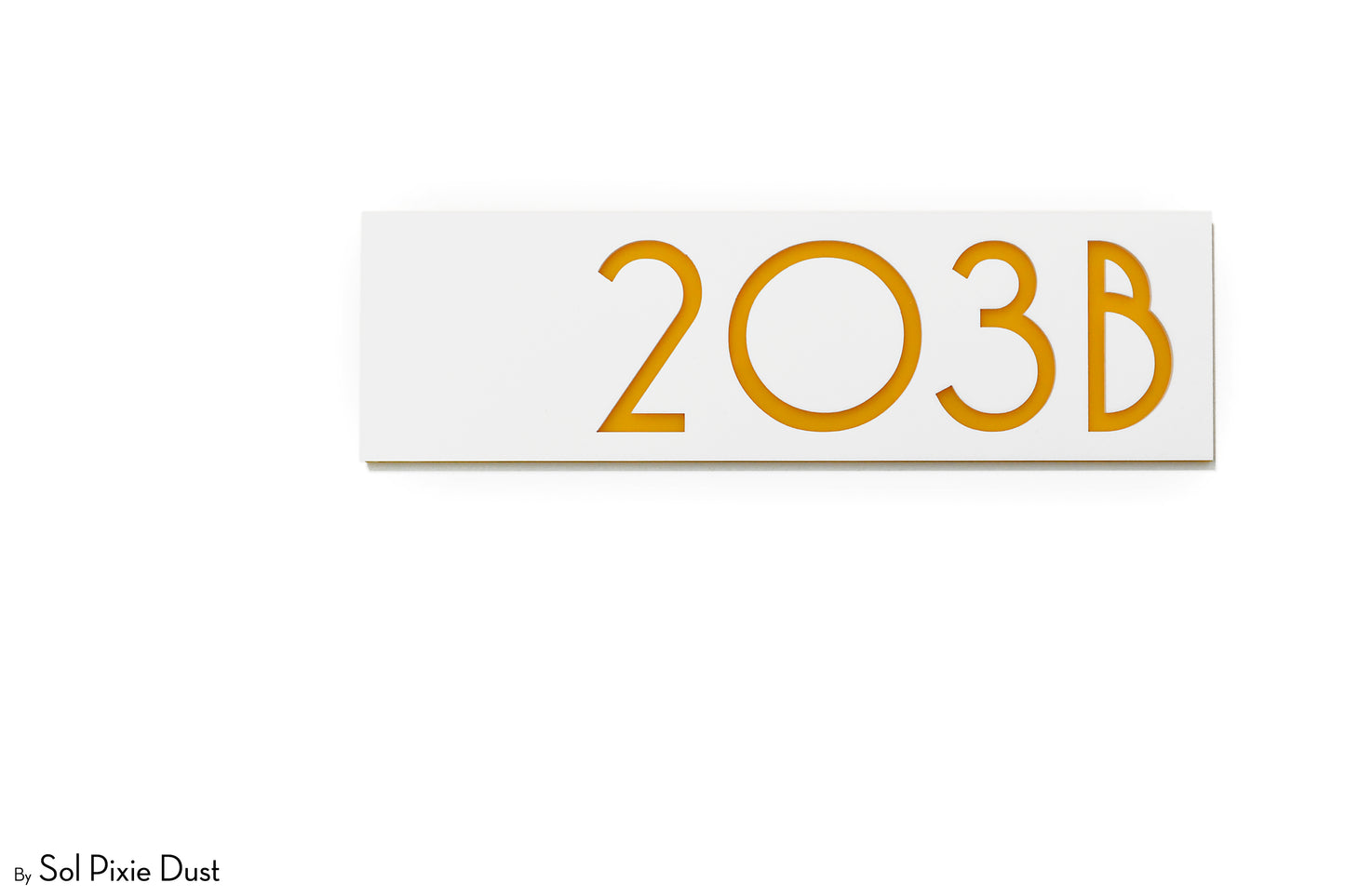 Acrylic Address Plaque - Signs