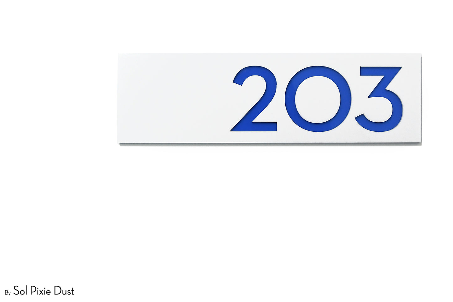 Acrylic Address Plaque - Signs
