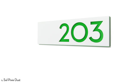 Acrylic Address Plaque - Signs
