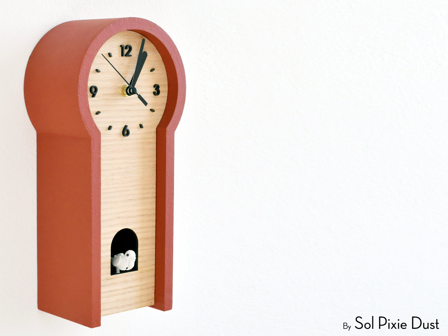 Horseshoe Rounded Arch Modern Cuckoo Clocks – The Arch Series
