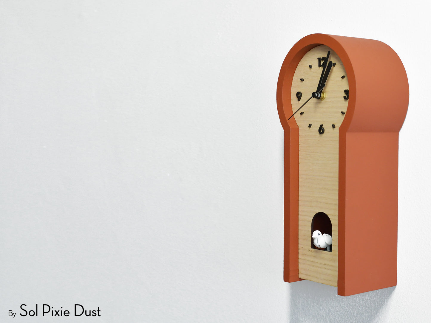 Horseshoe Rounded Arch Modern Cuckoo Clocks – The Arch Series