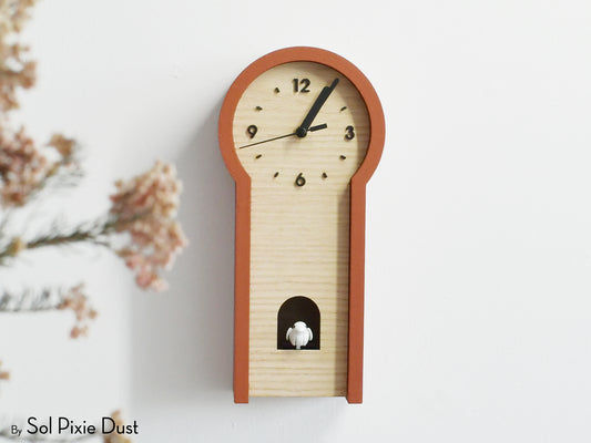 Horseshoe Rounded Arch Modern Cuckoo Clocks – The Arch Series