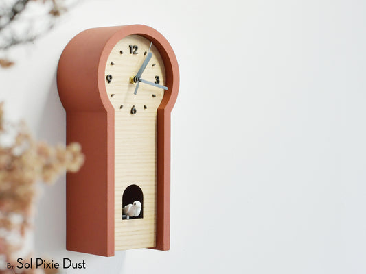 Horseshoe Rounded Arch Modern Cuckoo Clocks – The Arch Series