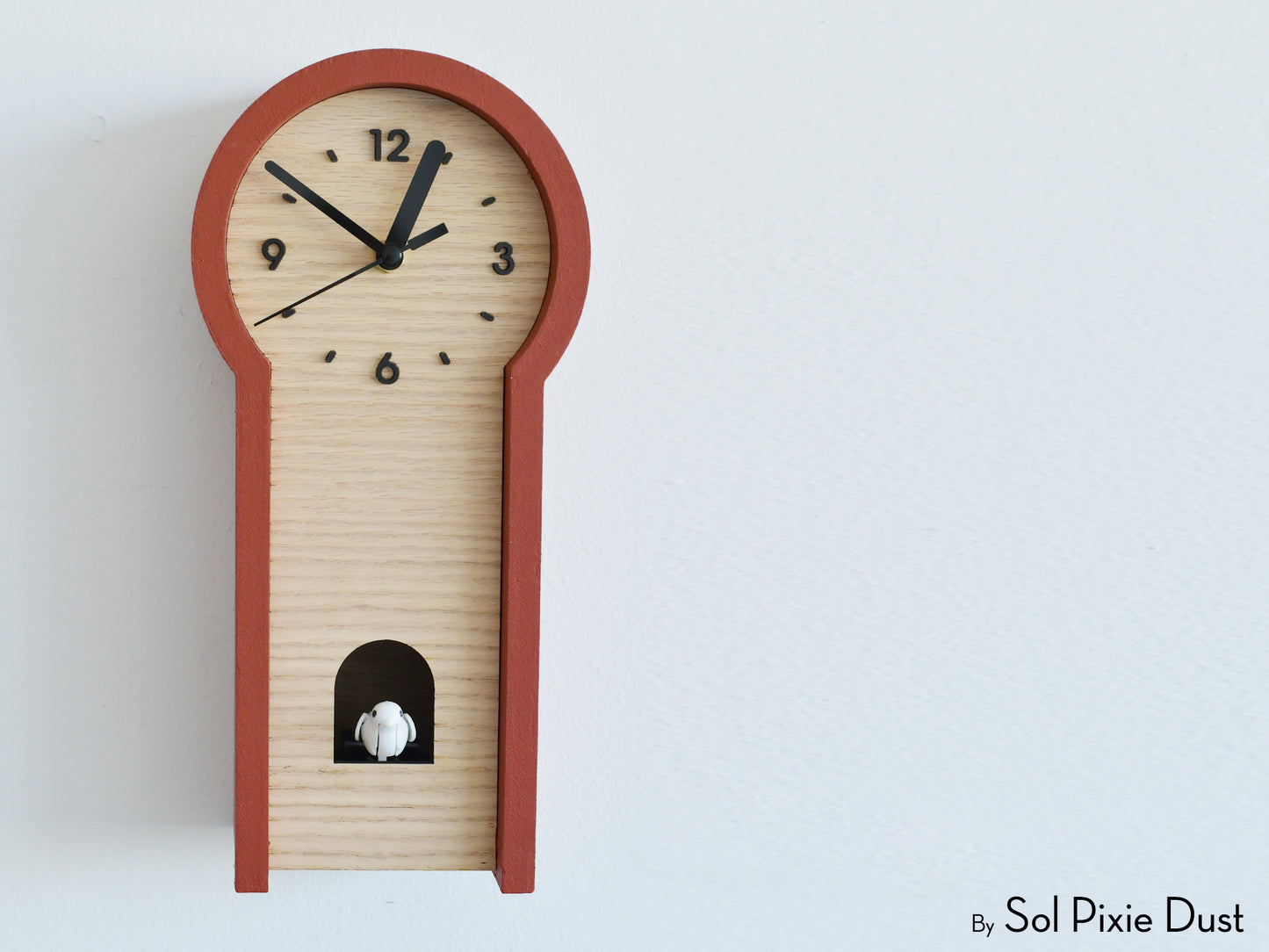 Horseshoe Rounded Arch Modern Cuckoo Clocks – The Arch Series