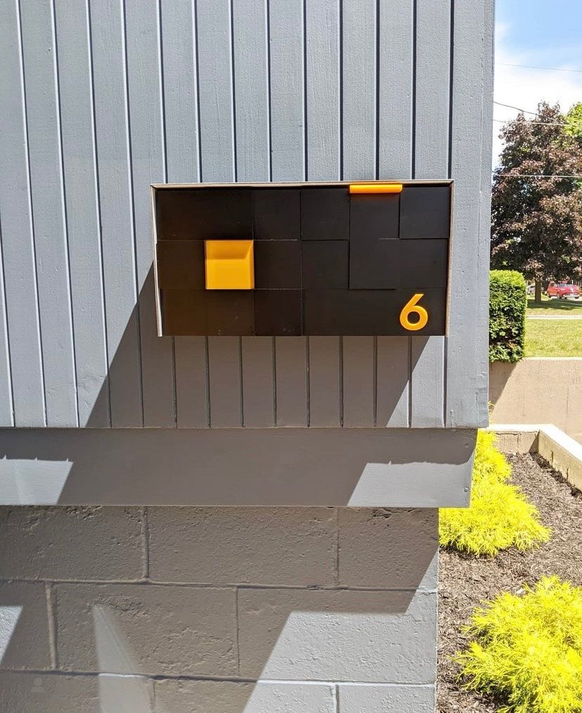 Modern Wall Mounted Mailbox Type 3