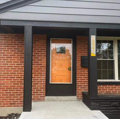 Concrete Address Plaque - Signs