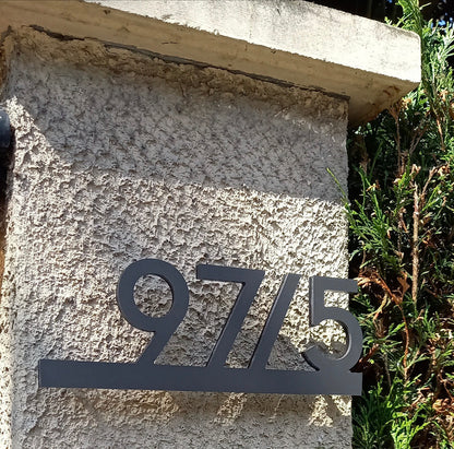 Underline House Numbers - LED Signs with Name / Address