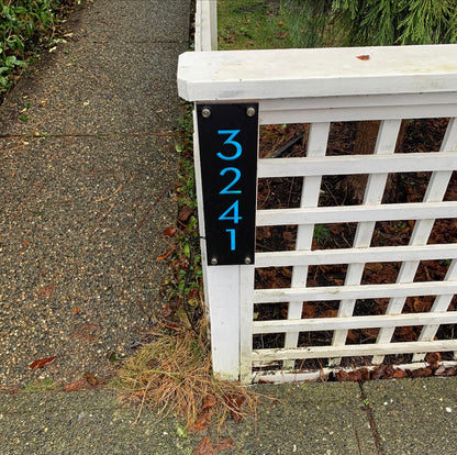 Wooden Illuminated Address Plaques