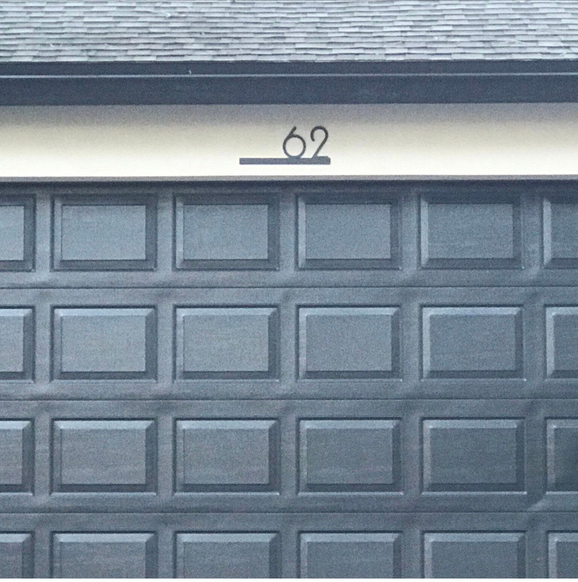 Underline House Numbers - LED Sign ( Font Options )