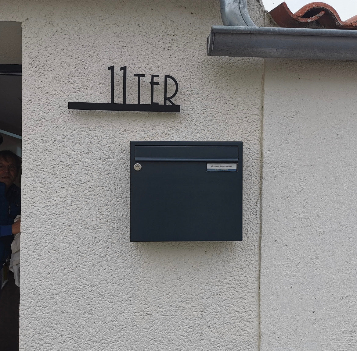 Underline House Numbers - LED Sign ( Font Options )