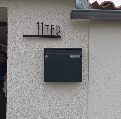 Underline House Numbers - LED Sign ( Font Options )