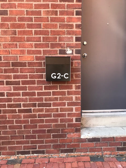 Type 1 - Wall Mounted Mailbox with Custom Door Styles & Body Colors