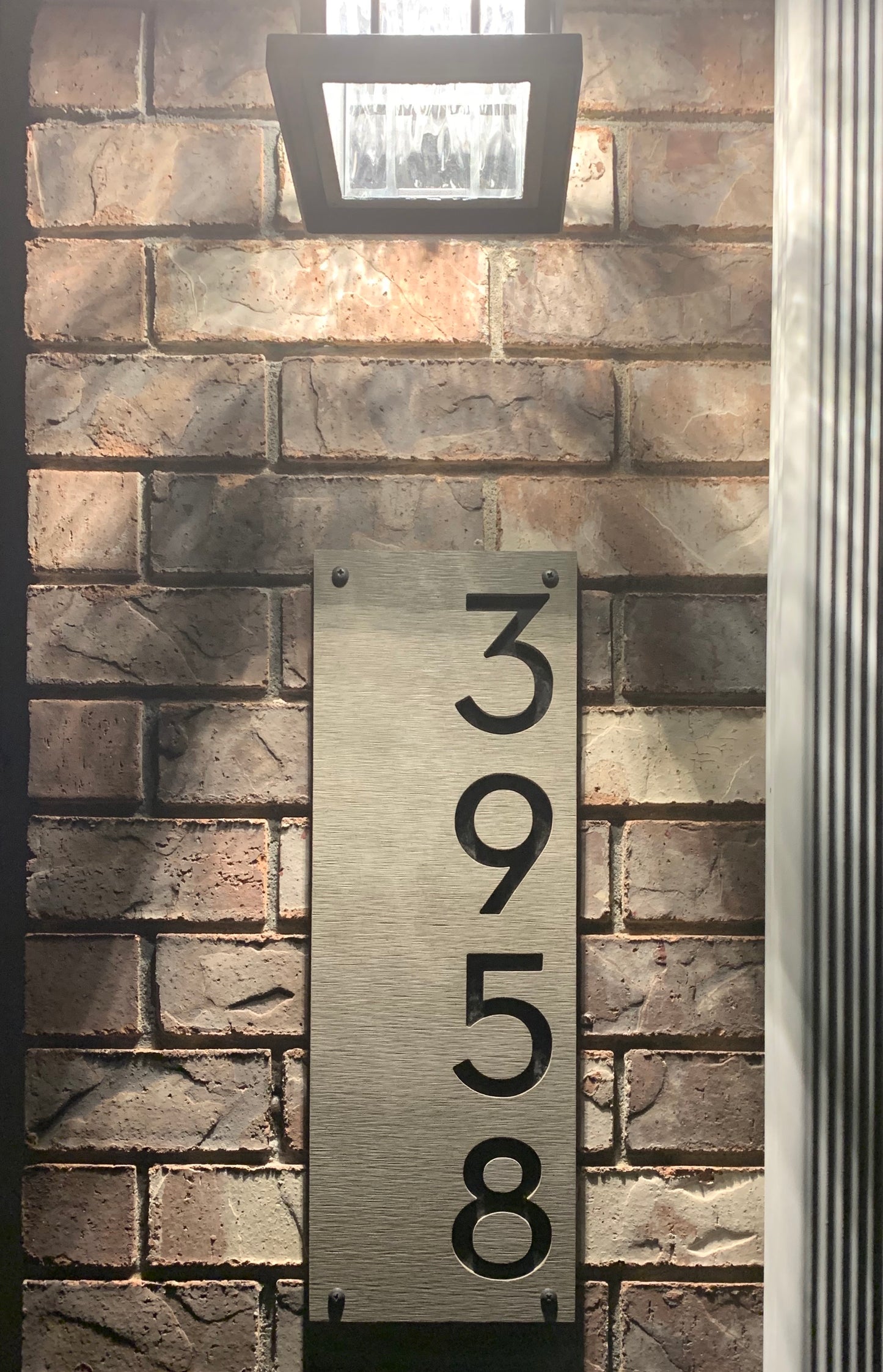 Concrete Address Plaque - Signs