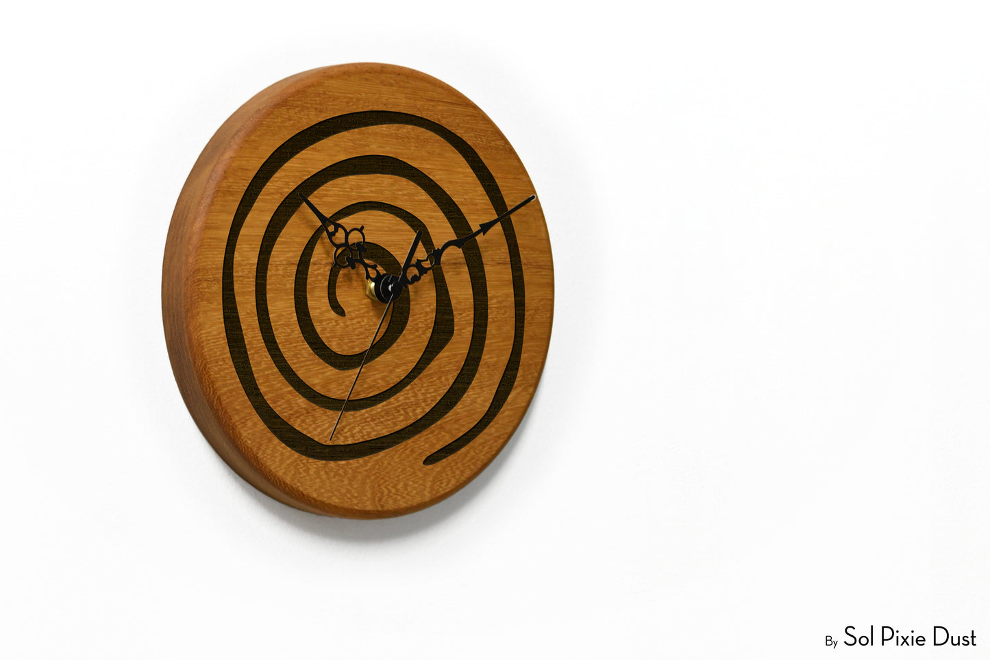 Solid Wood Round Clocks