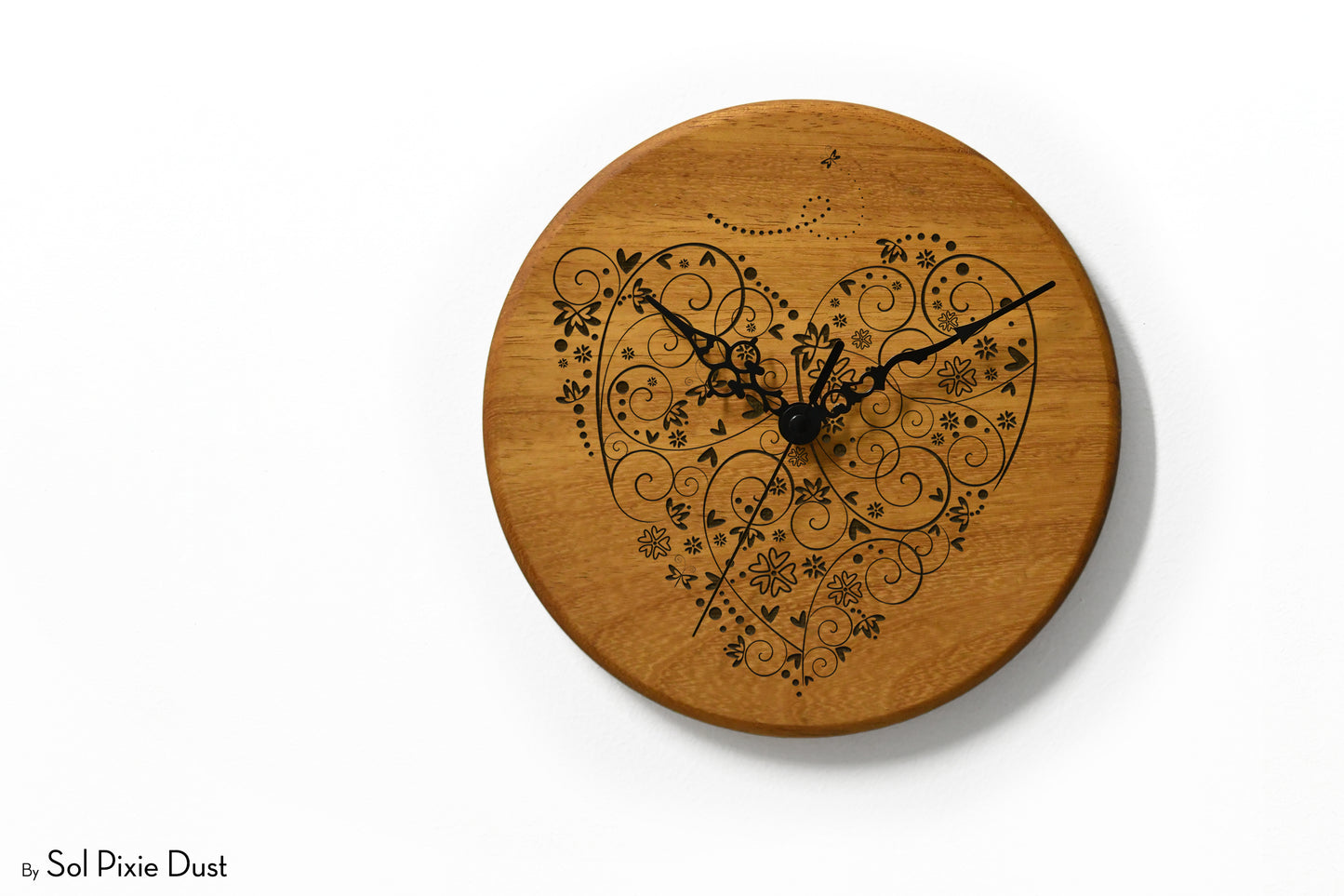 Solid Wood Round Clocks