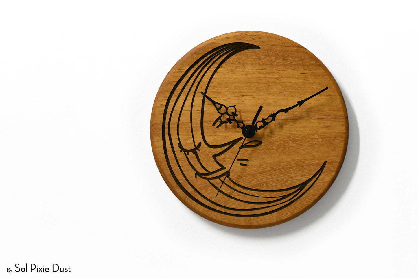 Solid Wood Round Clocks