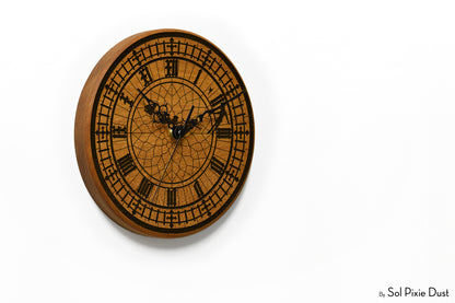 Solid Wood Round Clocks