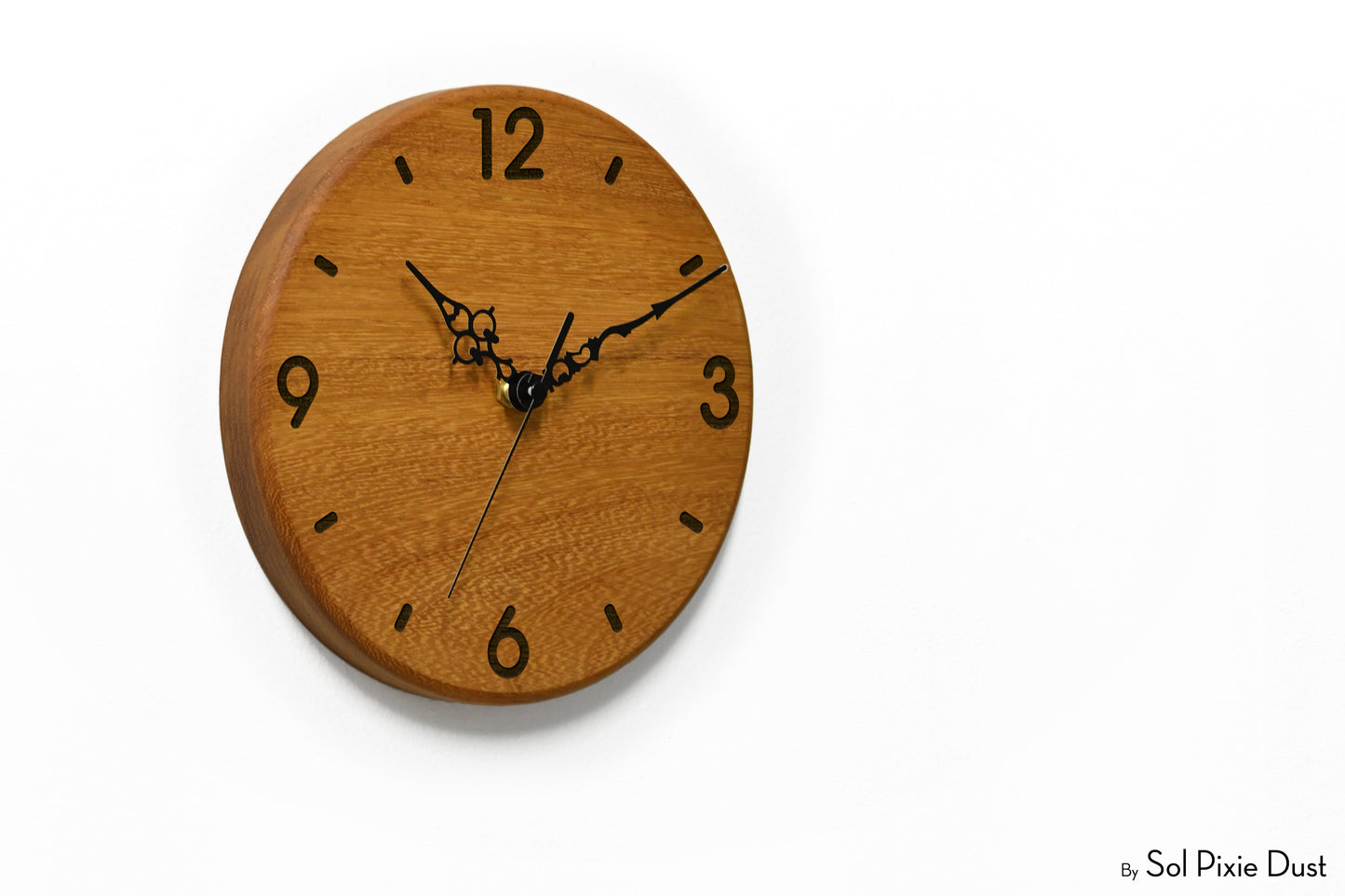 Solid Wood Round Clocks